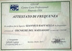 attestato cecop massaggi